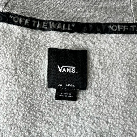 Vans Hoodie (XXL) - Lightly Worn, Classic Grey - Picture 5 of 6